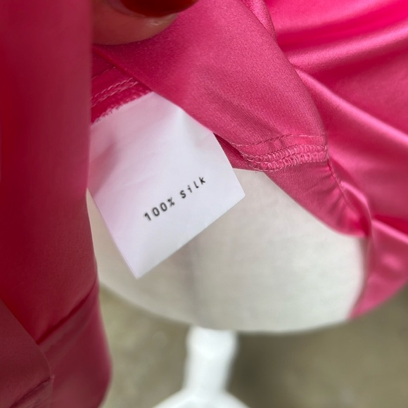 L’AGENCE Silk Blouse NWOT - Picture 8 of 9